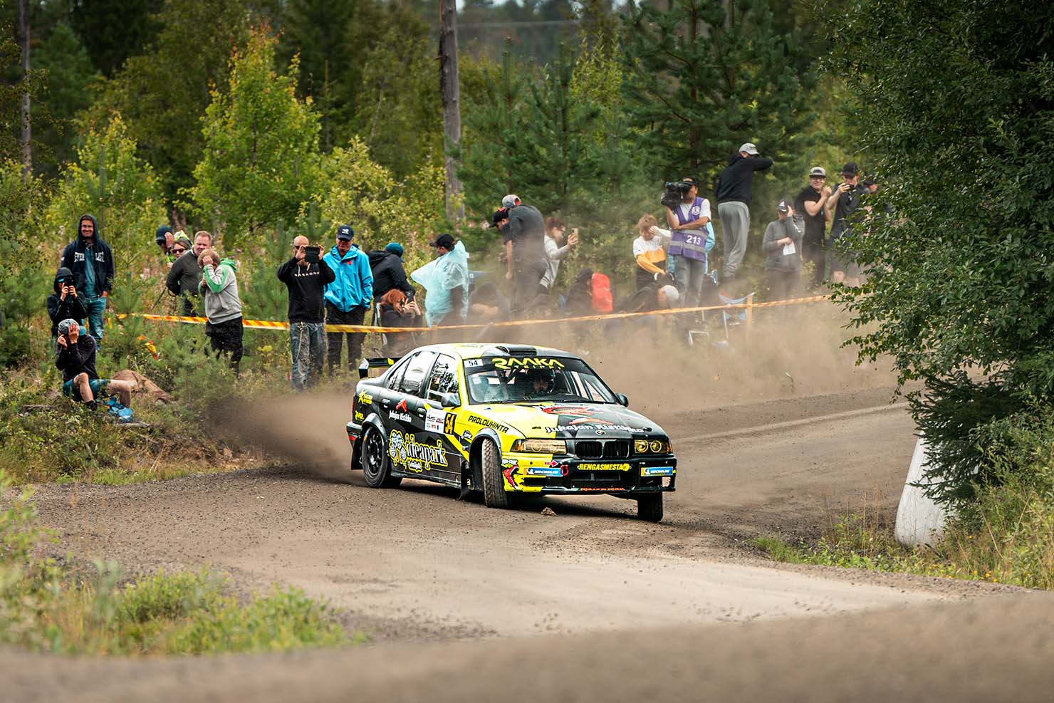 Mika Lemmetti johtaa kaksivetojen yleistä sarjaa ennen Ylistaron osakilpailua. Kuva: Jussi Mikkonen / AKK